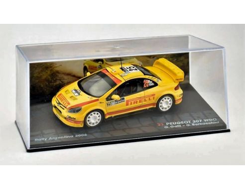 Abrex ABITR020 PEUGEOT 307 WRC N.25 3rd ARGENTINA 2006 G.GALLI-G.BERNACCHINI 1:43 Modellino