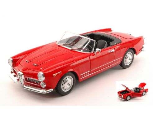 Nostalgie NT057 ALFA ROMEO 2000 SPIDER 1957 RED 1:24 Modellino