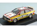Trofeu TFRRAL43 AUDI QUATTRO N.4 6th PORTUGAL 1984 W.ROHRL-C.GEISTDORFER 1:43 Modellino