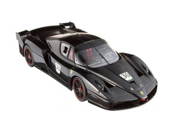 Mattel L7126 FERRARI FXX SCHUMACHER BLACK 1/18 Modellino