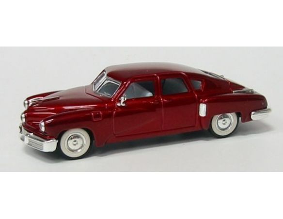 Yat Ming YM94229 TUCKER TORPEDO 1948 METALLIC RED 1:43 Modellino