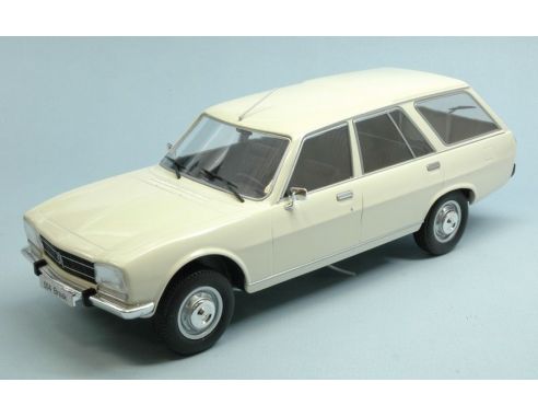 Mac Due MCG18035 PEUGEOT 504 BREAK WHITE DOORS & HOODS CLOSED 1:18 Modellino