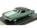 Protar PRXD465 CHEVROLET CHEVELLE SS 1970 GREEN WHITE 1:43 Modellino