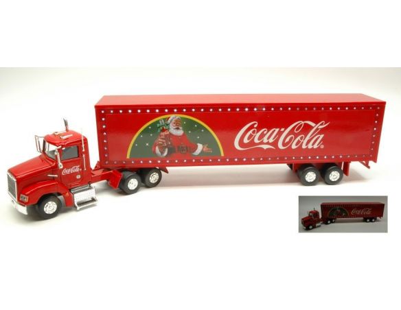 Motorcity Classics MCC443012 CAMION CHRISTMAS HOLIDAY VAN  FETES DE NOEL COCA COLA W/BATTERY LED 1:43 Modellino