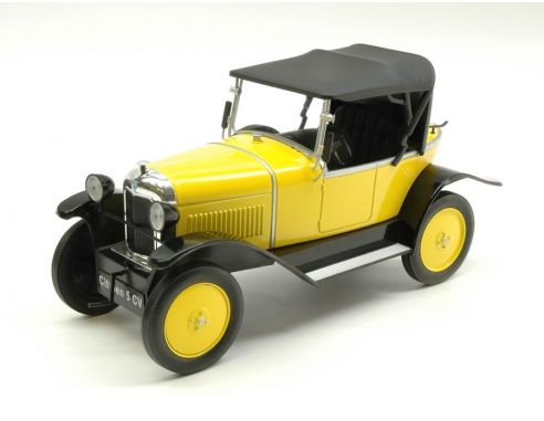 Mac Due MCG18052 CITROEN 5 CV YELLOW BLACK 1:18 Modellino