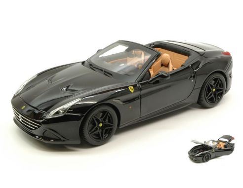 Bburago BU16904BK FERRARI CALIFORNIA T OPEN 2014 BLACK SIGNATURE 1:18 Modellino