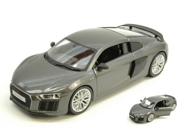 Maisto MI31513S AUDI R8 V10 PLUS 2015 SILVERGUN 1:24 Modellino