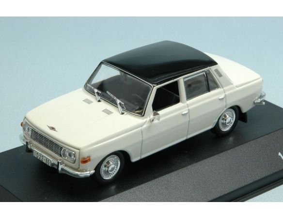 White Box WB215 WARTBURG 353 1967 WHITE 1:43 Modellino