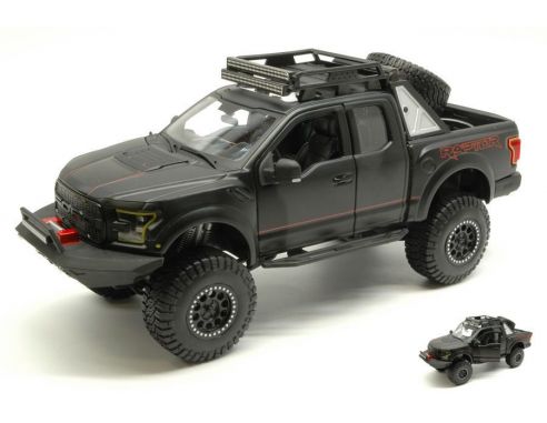 Maisto MI32521Z FORD F-150 RAPTOR 2017 BLACK 1:24 Modellino