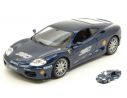 BBURAGO BU26304BL FERRARI 360 CHALLENGE METALLIC BLUE 1:24 Modellino