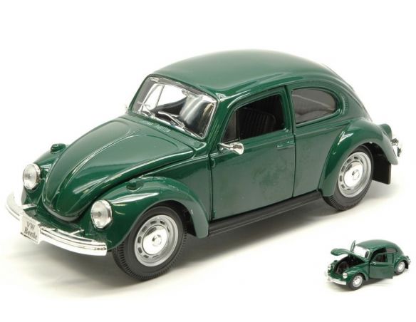 Maisto MI31926GR VW BEETLE 1973 GREEN 1:24 Modellino