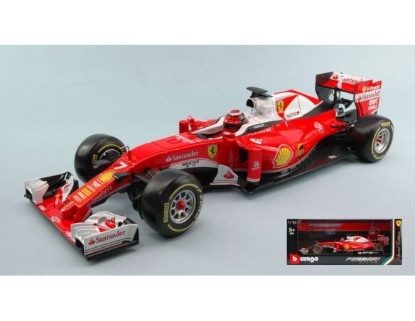 Bburago BU16802RSE FERRARI SF16-H F1 K.RAIKKONEN 2016 N.7 SPECIAL EDITION 1:18 Modellino