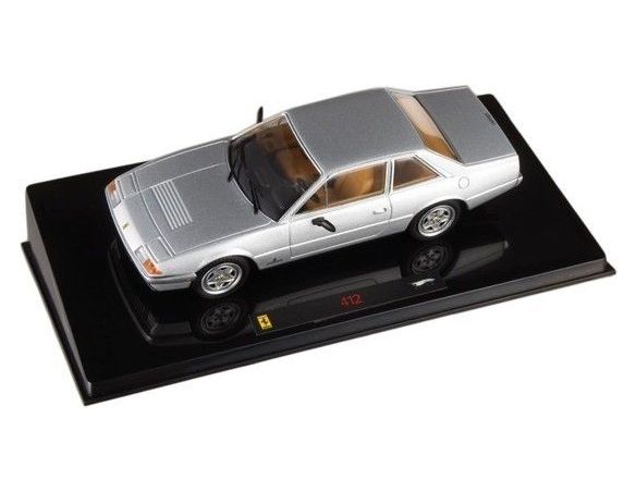 Mattel N5597 FERRARI 412 SILVER 1/43 Modellino