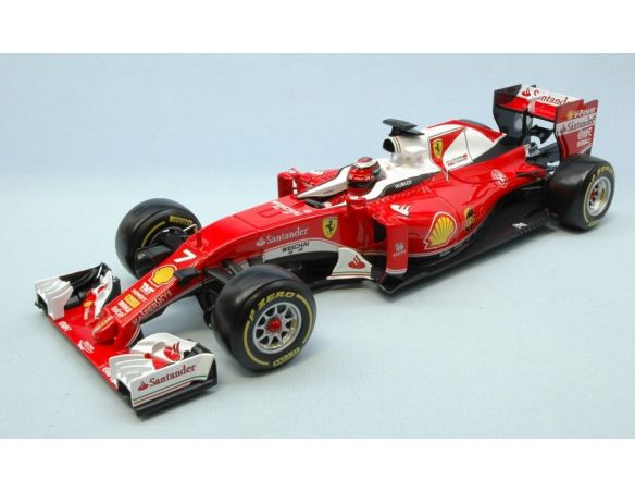 Bburago BU16802R FERRARI SF16-H F1 K.RAIKKONEN 2016 N.7 1:18 Modellino