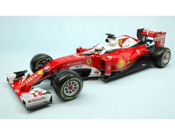 Bburago BU16802V FERRARI SF16-H F1 S.VETTEL 2016 N.5 1:18 Modellino