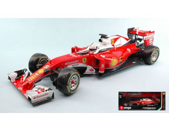 Bburago BU16802VSE FERRARI SF16-H F1 S.VETTEL 2016 N.5 SPECIAL EDITION 1:18 Modellino