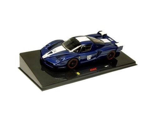 Mattel N5606 FERRARI FXX n.24 BLUE 1/43 Modellino