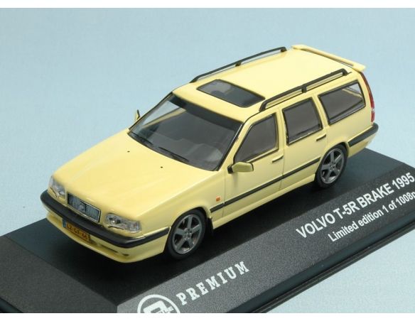 Triple 9 T9P10006 VOLVO T-5R BRAKE 1995 PASTEL YELLOW 1:43 Modellino