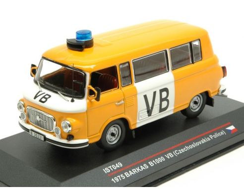 IST Models IST049 BARKAS B1000 CZECH REPUBLIC POLICE 1970 1:43 Modellino