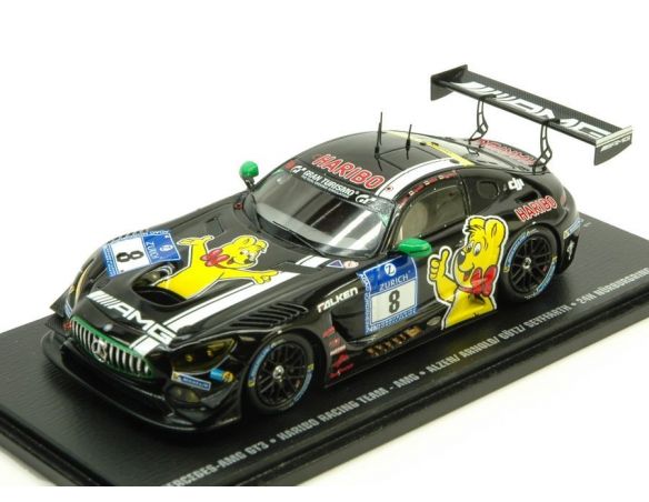 Spark Model SG249 MERCEDES GT3 N.8 24 H NURBURGRING 2016 ALZEN-ARNOLD-GOTZ 1:43 Modellino
