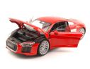 Welly WE8052R AUDI R8 V10 2016 RED 1:18 Modellino