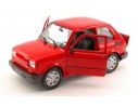 Welly WE4066R FIAT 126 1973 RED 1:24 Modellino