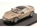 Oxford OXFAMV002 ASTON MARTIN VANQUISH COUPE' 2001 GOLD W/BLACK ROOF 1:43 Modellino