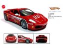 Mattel P4403 FERRARI 430 CHALLENGE RED 1/18 Auto 1/43