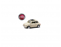 New Ray NY50713 FIAT 500 F 1957 1:32 Bianco Modellino