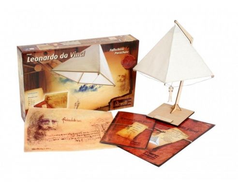Revell 00508 1/32 Leonardo Da Vinci Wooden Parachute Kit