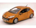 Bburago BU22102OC PEUGEOT 207 2006 OCHRE METALLIC 1:24 Modellino