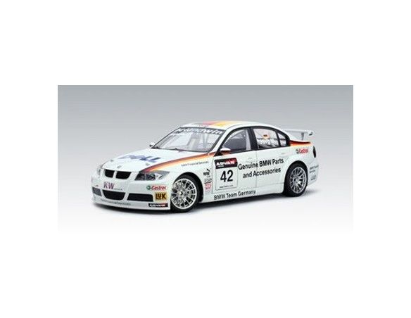 Auto Art / Gateway 80647 BMW 320Si WTCC '06 GERMANY n.42 1/18 Modellino