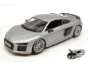 Maisto MI36213A AUDI R8 2015 SILVER 1:18 Modellino