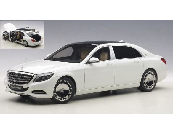 AUTOART AA76291 MERCEDES MAYBACH S-KLASSE (S600) 2016 BIANCO 1:18 Modellino