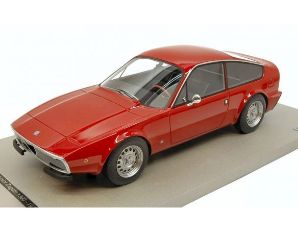 Tecnomodel TMD1821C ALFA ROMEO 1300 JUNIOR ZAGATO STREET 1971 GLOSS ALFA RED 1:18 Modellino