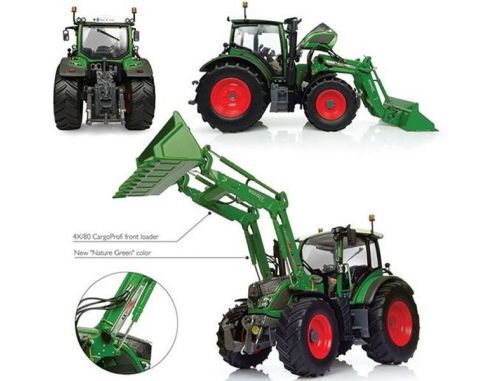 Universal Hobbies UH4891 TRATTORE FENDT 716 VARIO GENERATION II (2004-2007) 1:32 Modellino