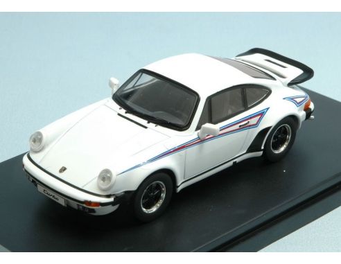 Protar PRXD109 PORSCHE 911 TURBO MARTINI 1975 WHITE 1:43 Modellino