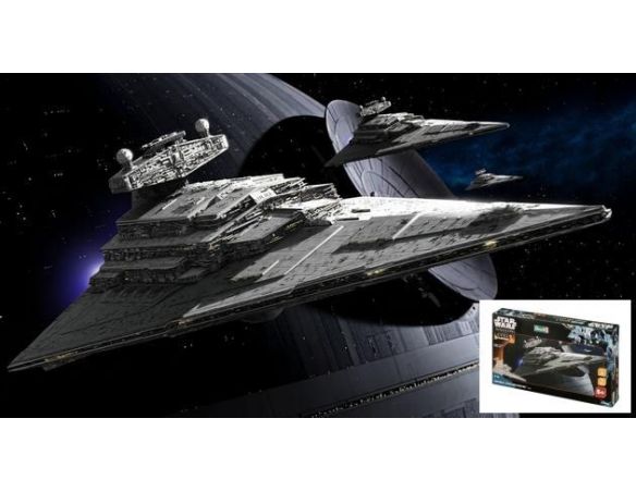 Revell RV06756 STAR WARS IMPERIAL STAR DESTROYER KIT 1:4000 Modellino