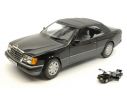 Norev NV183566 MERCEDES 300CE-24 CABRIOLET 1990 BLACK 1:18 Modellino