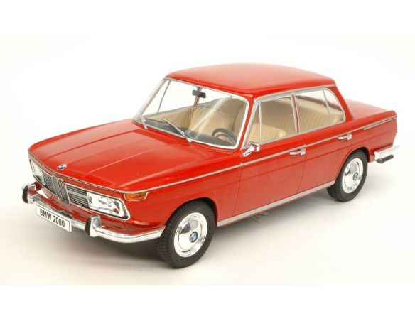 Mac Due MCG18041 BMW 2000 Ti (E120) 1966 RED 1:18 Modellino