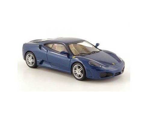 Mattel P9949 FERRARI F430 BLUE 1/43 Modellino