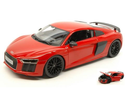 Maisto MI36213R AUDI R8 2015 RED 1:18 Modellino