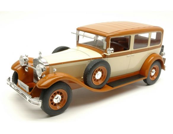 Mac Due MCG18034 MERCEDES TYP NUERBURG 460/460K (W08) 1928 BEIGE/BROWN 1:18 Modellino