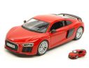 Maisto MI31513R AUDI R8 V10 PLUS 2015 RED 1:24 Modellino