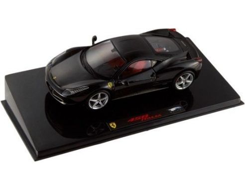 Mattel P9955 FERRARI 458 ITALIA BLACK 1/43 Auto 1/43