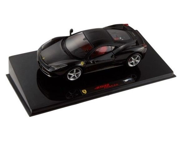 Mattel P9955 FERRARI 458 ITALIA BLACK 1/43 Auto 1/43