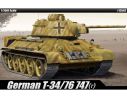 Accademy ACD13502 T-34 747 (R) GERMAN VERSION KIT 1:35 Modellino