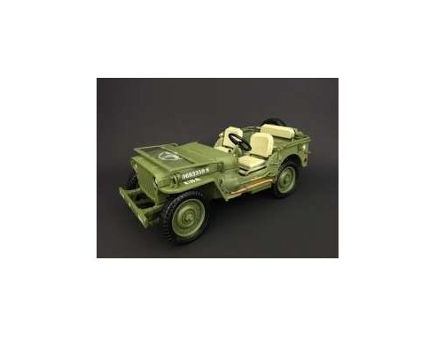 Triple 9 T9-1800141 JEEP WILLYS 1944 US ARMY GREEN 1:18 Modellino