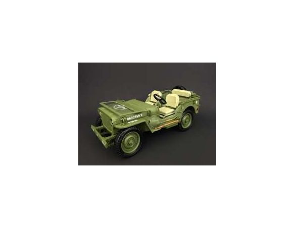 Triple 9 T9-1800141 JEEP WILLYS 1944 US ARMY GREEN 1:18 Modellino