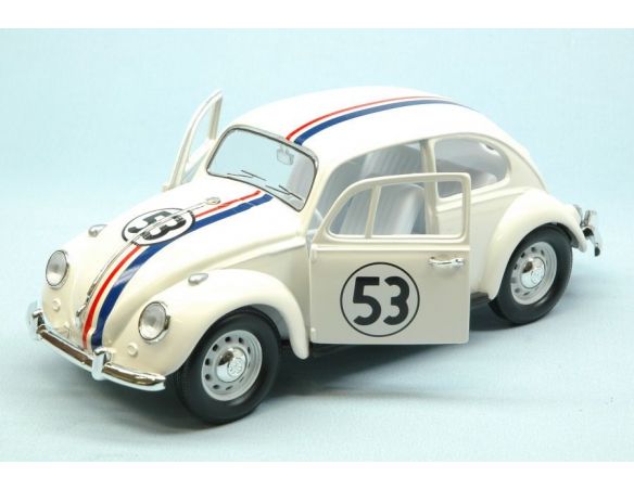 Yat Ming YM2420253 VW BEETLE 1967 N.53 HERBIE 1:24 Modellino